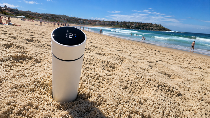 Auraflask at Bondi Beach