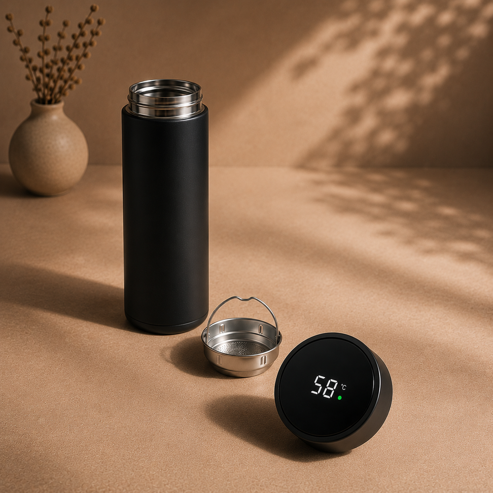 Auraflask insulated stainless steel bottle